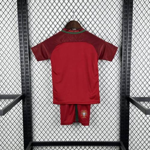 Kids Portugal 2016 Euro Home Retro Kit