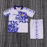 Kids Real Madrid 1996/1997 Third Retro Kit