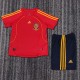 Kids Spain 2008 Euro Home Retro Kit