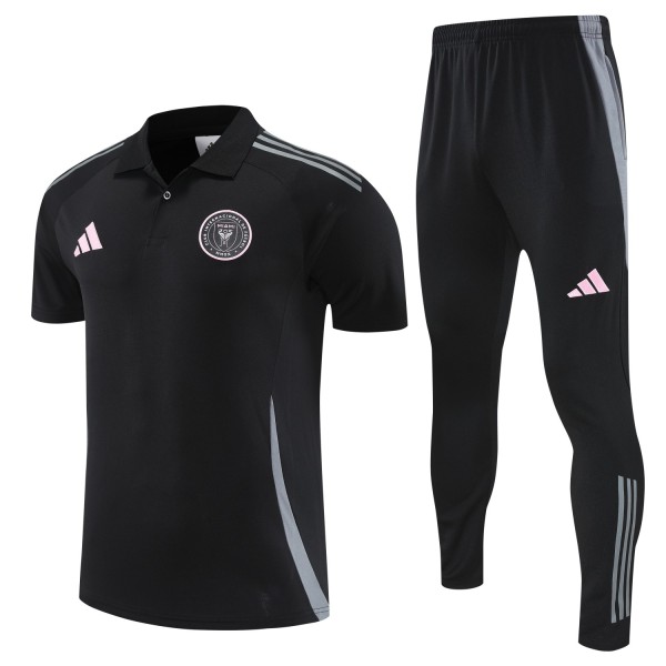 Inter Miami CF 25/26 Polo and Pants Set Black