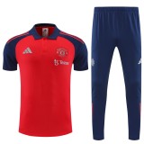 MUFC 25/26 Polo and Pants Set Red