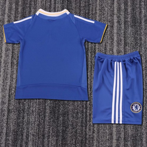 Kids Chelsea 2008 UCL Final Home Retro Kit