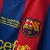 Barcelona 2011 UCL Final Home Retro Jersey