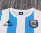 Kids Argentina 1986 World Cup Home Retro Kit