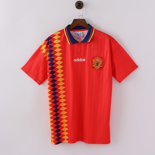 Spain 1994 World Cup Home Retro Jersey