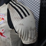 Player Version New York Red Bulls 2025 Away Authentic Jersey