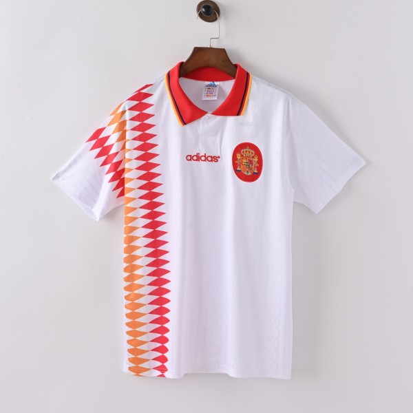 Spain 1994 World Cup Away Retro Jersey