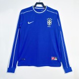 Brazil 1998/2000 Away Long Sleeve Retro Jersey