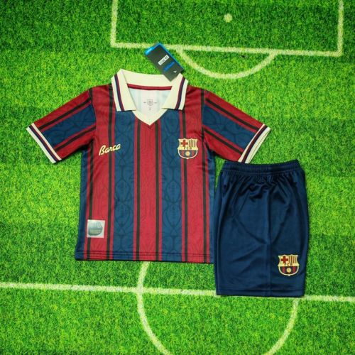Kids Barcelona 25/26 Classic Retro Kit