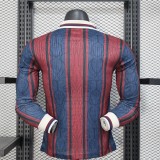 Player Version Barcelona 25/26 Classic Retro Long Sleeve Pro Jersey