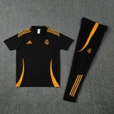 Real Madrid 25/26 Polo and Pants Set Black