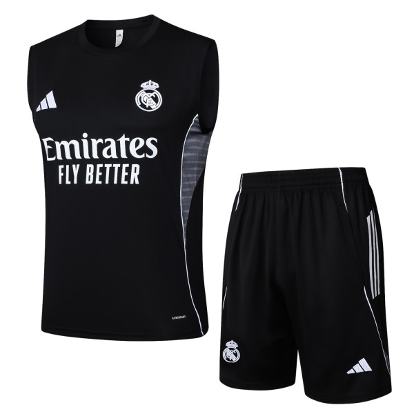 Real Madrid 25/26 Sleeveless Jersey and Shorts Set D2502