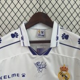 Real Madrid 1994/1996 Home Long Sleeve Retro Jersey