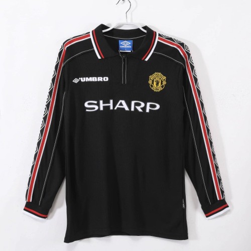 MUFC 1998/1999 Alternate Long Sleeve Retro Jersey