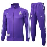 Real Madrid 25/26 Retro Training Jacket and Pants Set A2504
