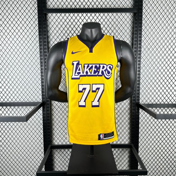 Men's Luka Dončić Yellow Team Jersey
