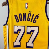 Men's Luka Dončić Yellow Team Jersey