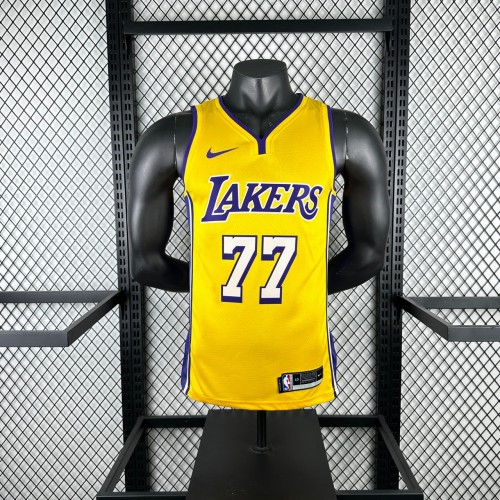 Men's Luka Dončić Yellow Team Jersey