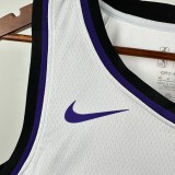 Men's 2024 Zach LaVine Home White Team Jersey