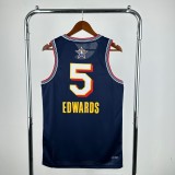 Eastern Conference All-Star 2025 Anthony Edwards Team Jersey