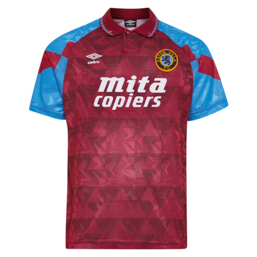 Aston Villa 1990 Home Retro Jersey