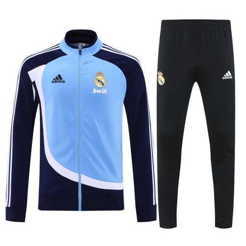 Player Version Real Madrid 25/26 Retro Training Jacket and Pants Set