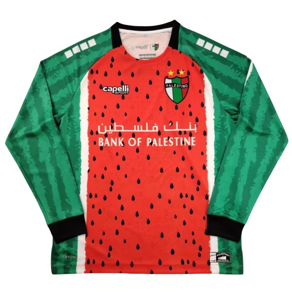 Thai Version Palestino 25/26 Third Long Sleeve Jersey