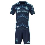 Kids Seattle Sounders FC 2025 Away Jersey and Short Kit