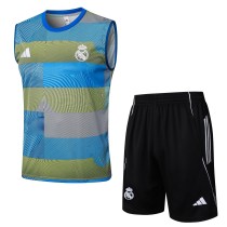 Real Madrid 25/26 Sleeveless Jersey and Shorts Set D2529