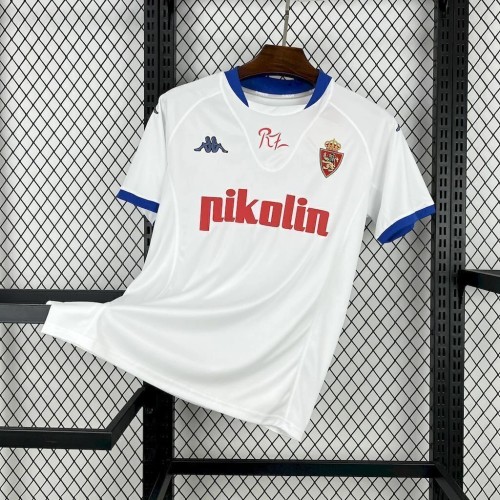 Real Zaragoza 2001/2002 Home Retro Jersey