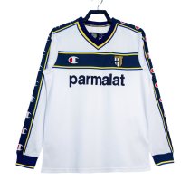 Parma Calcio 2002/2003 Away Long Sleeve Retro Jersey