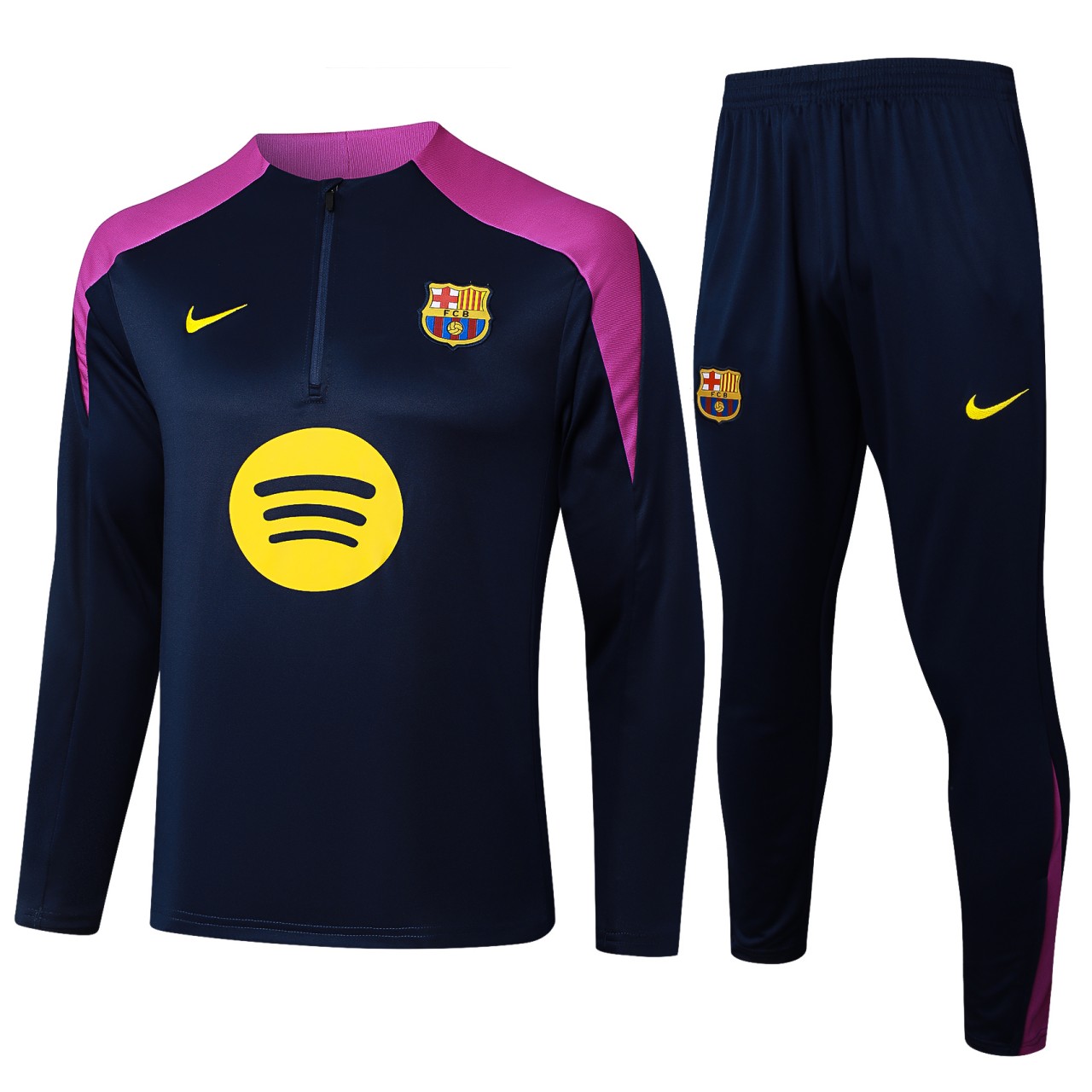 US$ 47.00 - Barcelona 25/26 Half-Zip Training Top and Pants Set