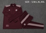 Bayern Munich 25/26 Retro Half-Zip Training Top and Pants Set B2512
