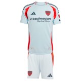 Kids FC Dallas 2025 Away Jersey and Short Kit