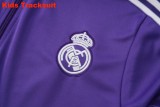 Kids Real Madrid 25/26 Retro Training Jacket and Pants Set E2505
