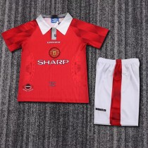 Kids MUFC 1996/1998 Home Retro Kit