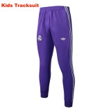 Kids Real Madrid 25/26 Retro Training Jacket and Pants Set E2505