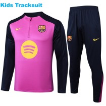 Kids Barcelona 25/26 Half-Zip Training Sweatshirt and Pants Set E2506
