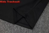 Kids MUFC 25/26 Retro Half-Zip Training Sweatshirt and Pants Set E2509