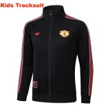 Kids MUFC 25/26 Retro Training Jacket and Pants Set E2514