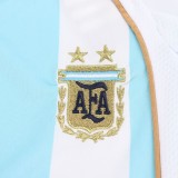 Kids Argentina 2006 World Cup Home Retro Kit