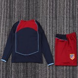 Kids Atlético Madrid 2004/2005 Away Long Sleeve Retro Kit
