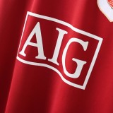 MUFC 2006/2007 Home Retro Long Sleeve Jersey