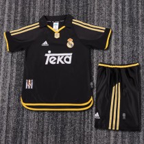 Kids Real Madrid 1999/2001 Away Retro Kit