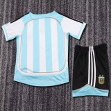 Kids Argentina 2006 World Cup Home Retro Kit