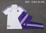 Real Madrid 25/26 Retro Polo and Pants Set C2508