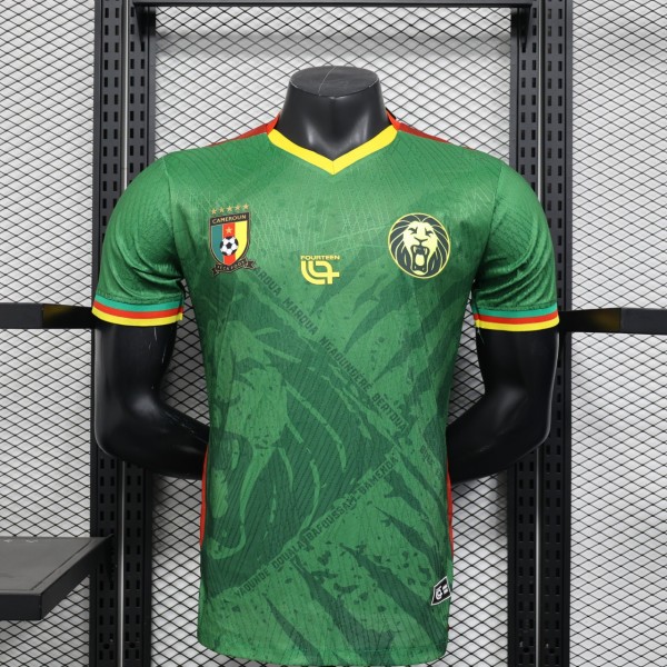 Player Version Cameroon 2025 Home Authentic Jersey
