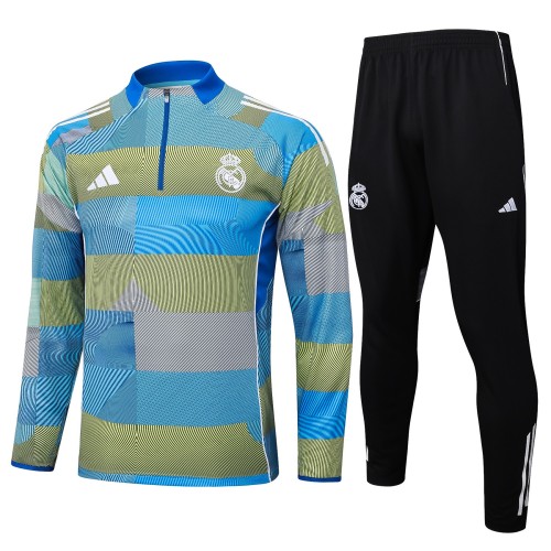 Real Madrid 25/26 Half-Zip Training Top and Pants Set B2524 - PM