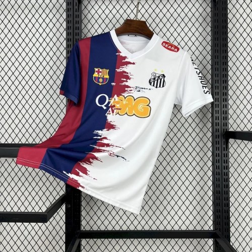 Thai Version Barcelona × Santos 'NAMA KAMU' Special Jersey