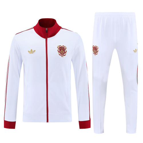 Bayern Munich 25/26 OG Lifestyler Track Jacket and Pants Set White